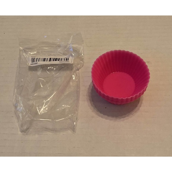 12PC Silicone Soft Cake Muffin Chocolate Cupcake Bakeware Baking Cup Mold - Picture 1 of 3